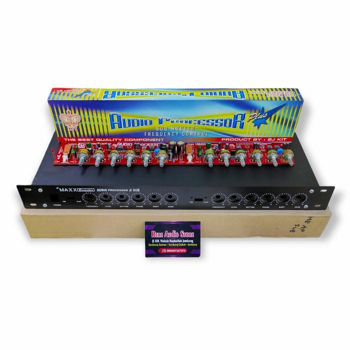 PREMIUM AP Audio processor prosesor subwoofer + Box Audio prosesor