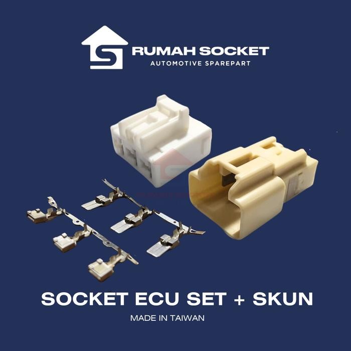 PREMIUM SOCKET SOKET ECU ECM MOTOR AEROX LEXY NMAX FREEGO
