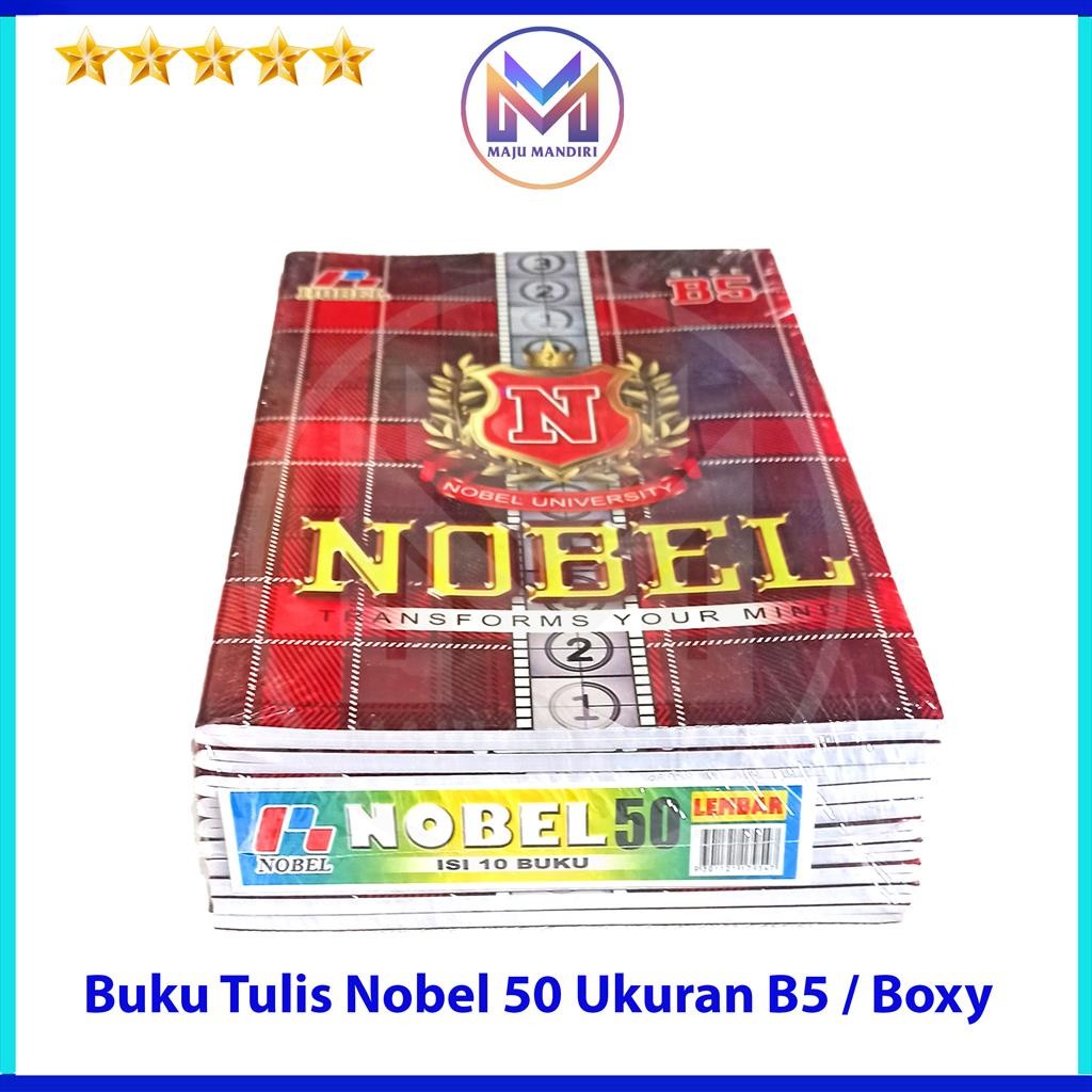 

Buku Tulis Nobel Isi 50 Lembar Ukuran B5 / Boxy Nobel 50