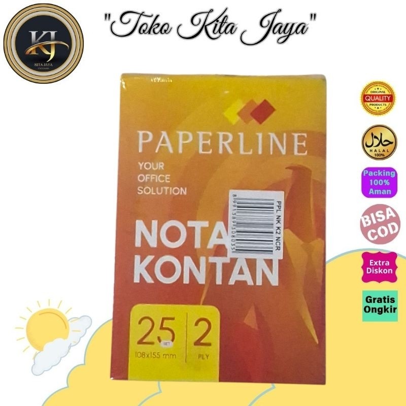 

Nota 2 Ply Paperline ( 10 Buku )