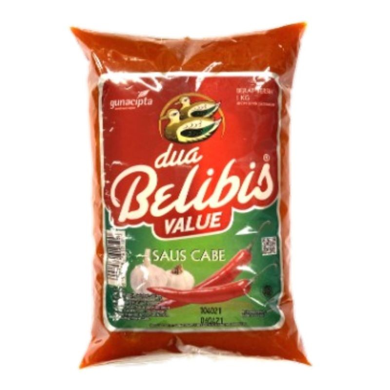 

DUA BELIBIS VALUE Saus Cabe 1 kg