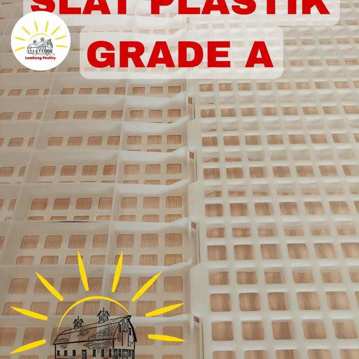 ALAS PLASTIK GRADE A KANDANG KAMBING BEBEK AYAM
