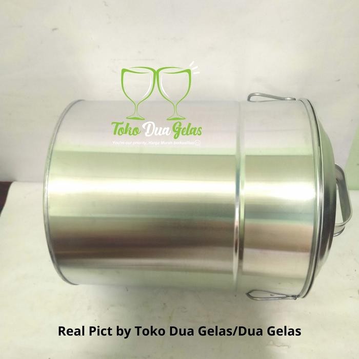 Dandang Bakso Alumunium 35 Cm Tebal 0,8 Mm / Panci Tong Bakso 35 Cm #Gratisongkir