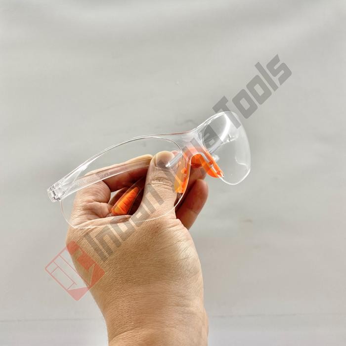 

Terlaris Kacamata Safety Fashion Motor Gaya Gerinda Bening Putih