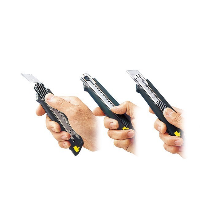 

No Na - Olfa Pisau Cutter 18Mm Multi-Blade Auto-Load Cutter 168B Mz-Al