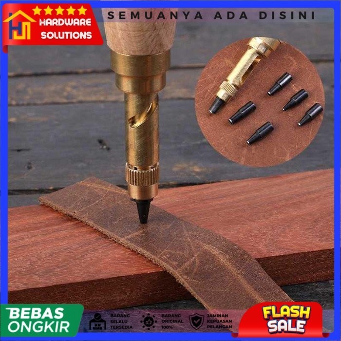 

No Na - Alat Pembolong Tali Pinggang Hole Punch 6 Tip 1.5-4Mm - Mu0179