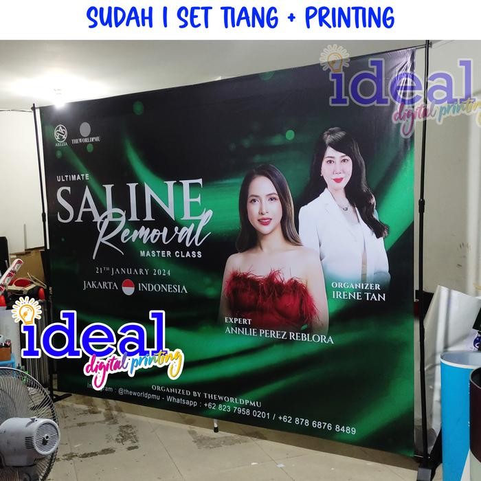 

No Na - Backdrop Background Webinar Backwall Bongkar Pasang Jumbo Banner