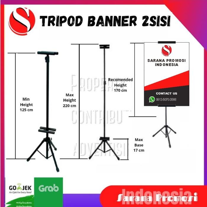 

No Na - Tripod Banner 2 Sisi