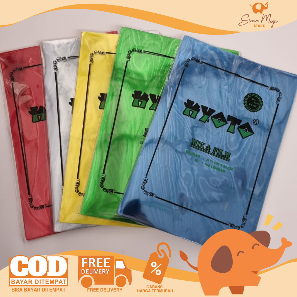 

Mika Jilid Ukuran Folio Varian Warna ( PER PAK ) WE!!