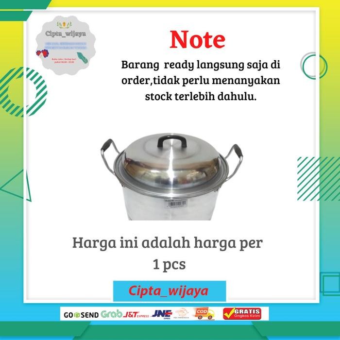 Panci Almunium Orchid / Panci Tinggi Orchid / Panci Rebus Air #Gratisongkir