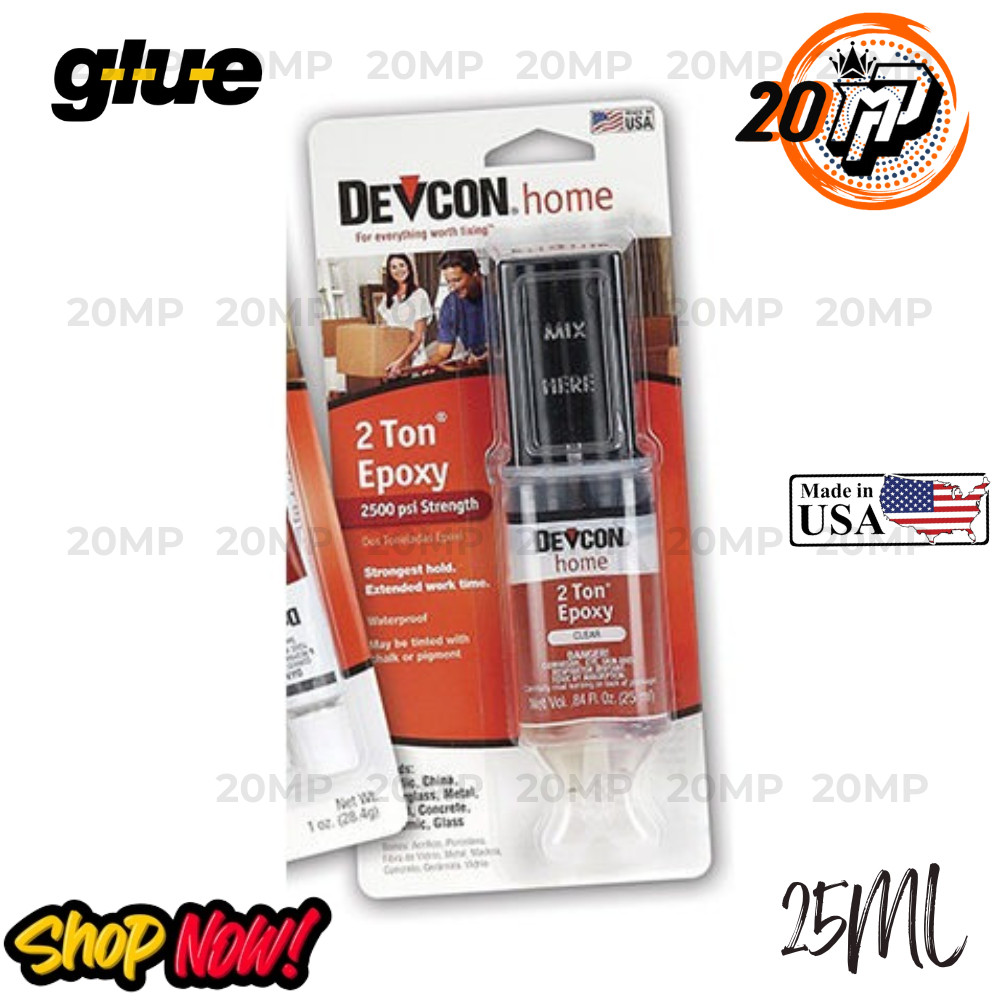 

Lem Epoxy Devcon USA 2 Ton Multifungsi 1 OZ Clear Bening 2500 Psi WE!!!