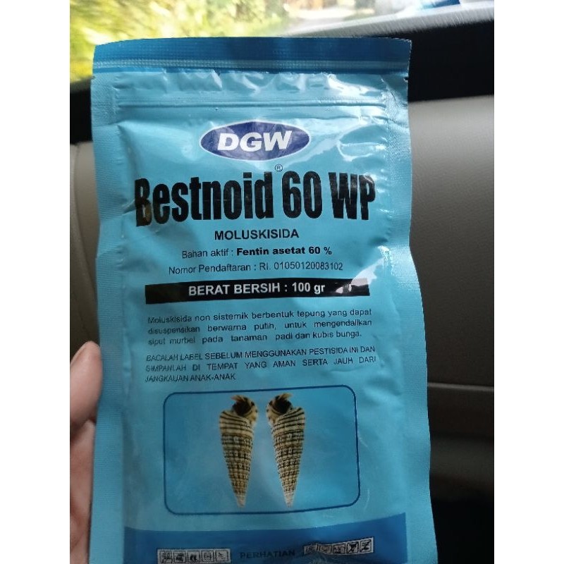 BESTNOID 60WP 100GRM MOLUSKISIDA RACUN KEONG