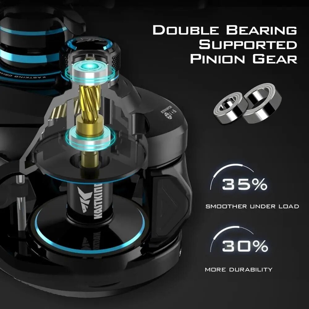 [OFFICIAL] KastKing Crixus ArmorX Reel Pancing Baitcasting, BC Reel Gulungan Pancing 8 Button