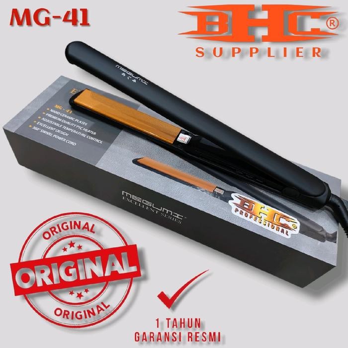 Varian Megumi Catokan Rambut Original Pelurus Rambut Hair Straightener Nano Titanium Nano Keramik