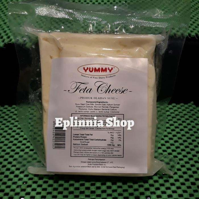 

YUMMY FETTA FETA CHEESE 250 GR - KEJU FETA