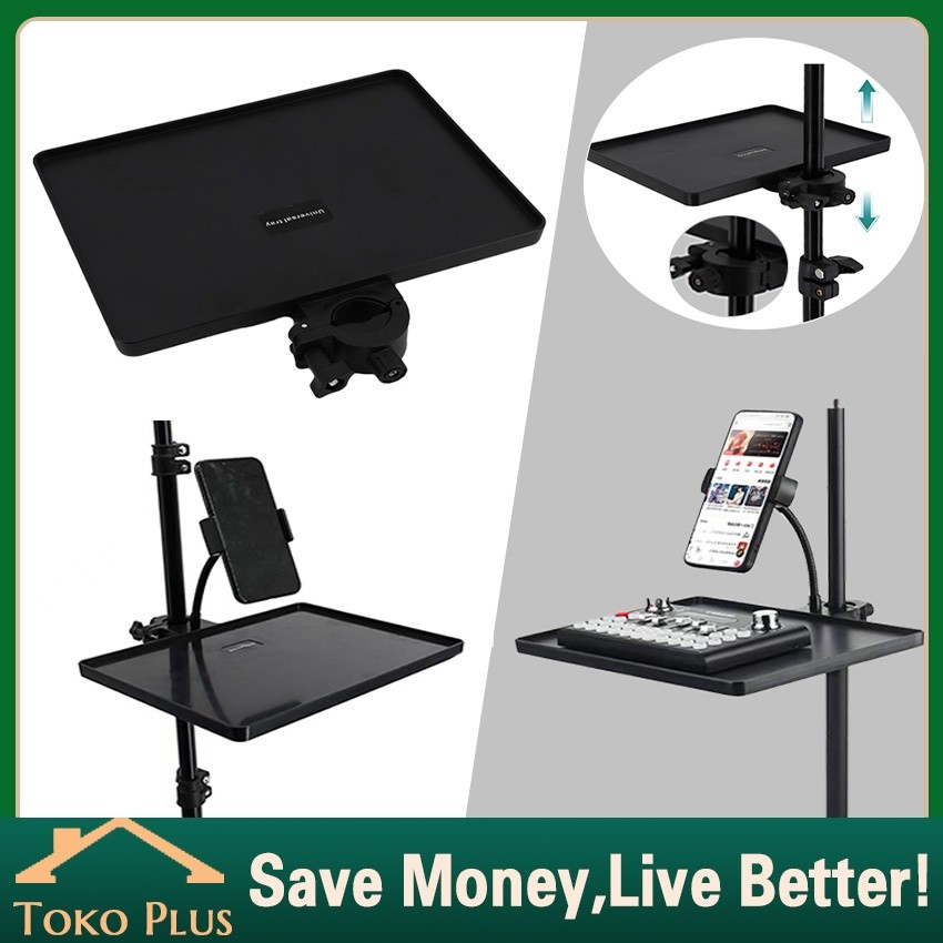 Tripod Sound Card Tray Clamp Holder Dudukan Soundcard V8 V8s V10 - Tray Holder Sound Card Dengan