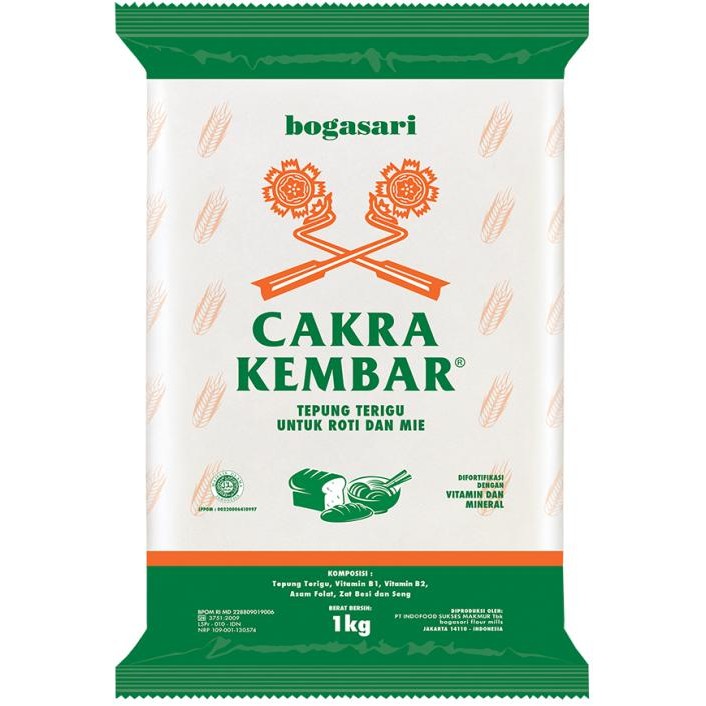 

SALE !!! TEPUNG CAKRA KEMBAR 1KG ISI 12 / TEPUNG CAKRA KEMBAR DUS 1KG READYY
