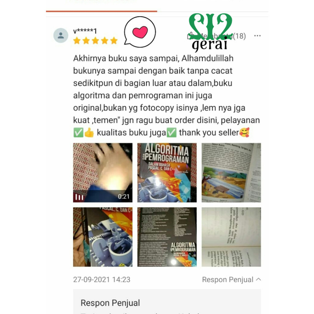 Buku Struktur Data Terapan Dalam Berbagai Bahasa Pemrograman Pascal, C, C++ Dan Java ROSA