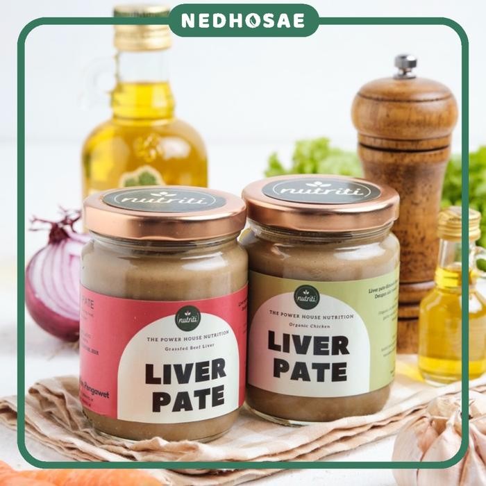 

SALE !!! LIVER PATE ORGANIC CHICKEN LIVE PATE GRASS FED BEEF LIVER PATE BY NUTRITI READYY