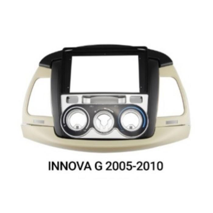 Frame Head Unit Android Toyota Innova 9" Inch 2005-2010