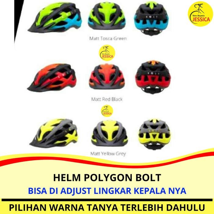 Helm Sepeda Mtb Roadbike Polygon Bolt