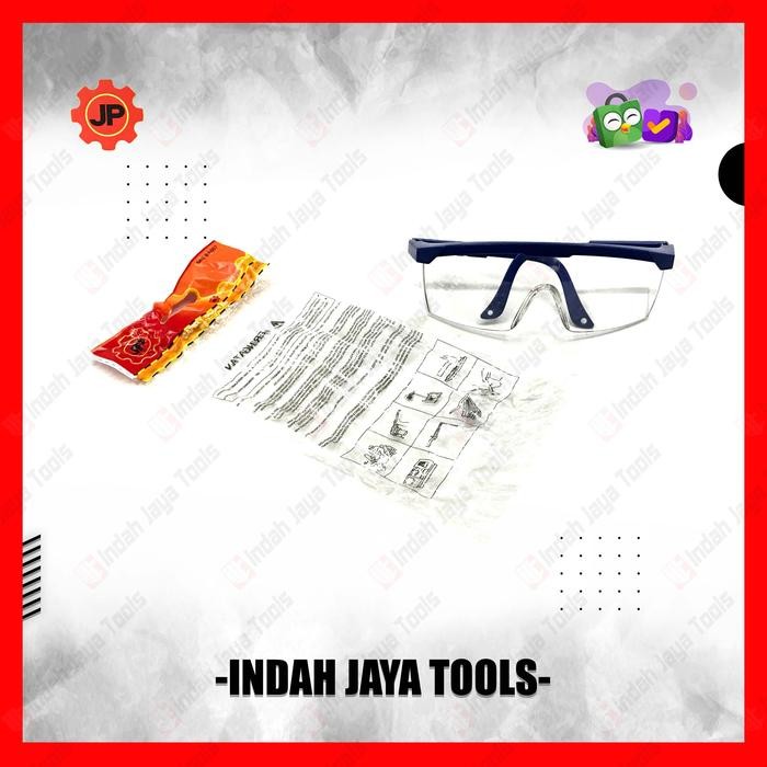 

Terlaris Kacamata Las / Kaca Mata Safety Gurinda Bening Clear