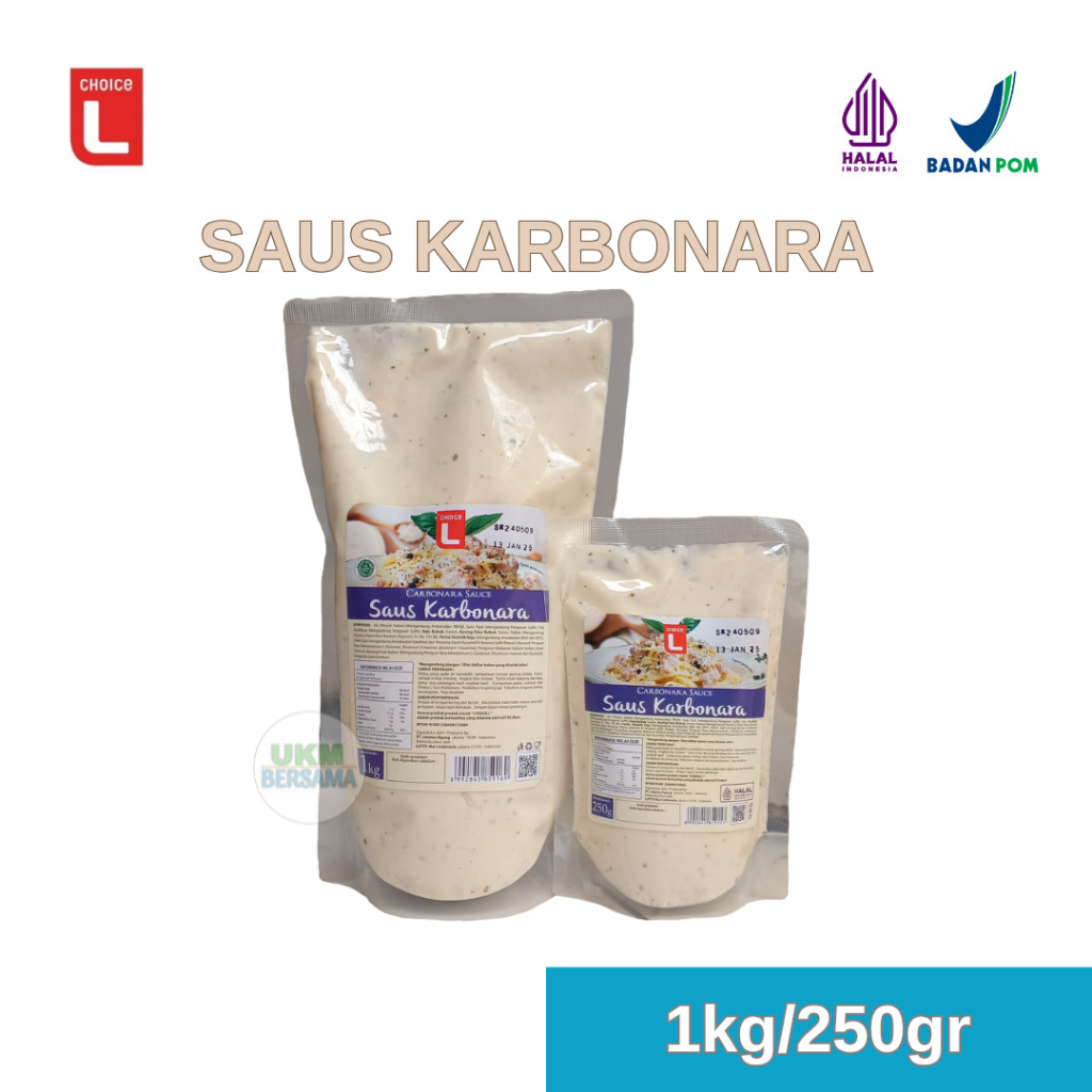 

Choice L Au Paghetti Pata Daging Arbonara Carbonara Auce Emaan 1G250Gr