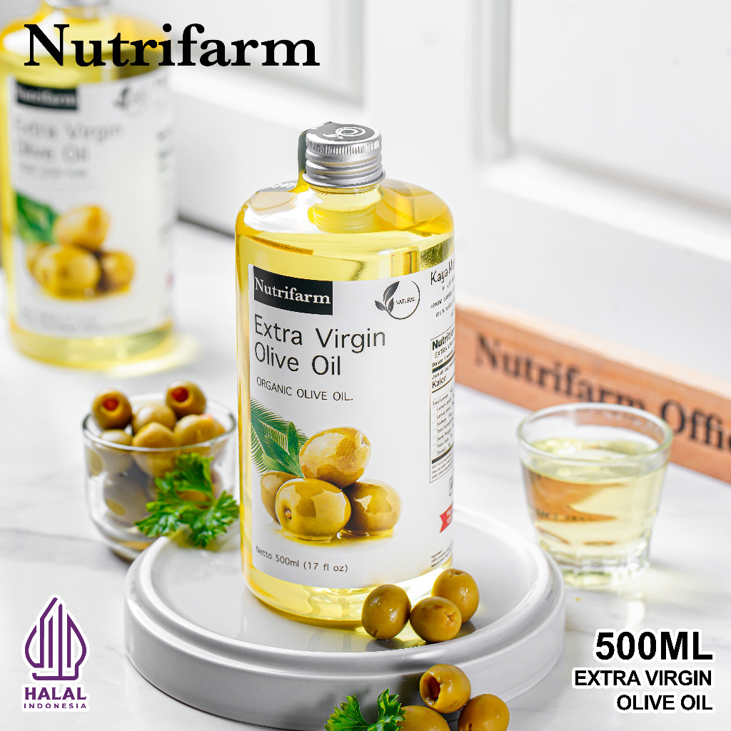 

Olive Oil 500ml Untuk Masak Extra Virgin Mpasi / Minyak Zaitun Herborist Mustika Ratu