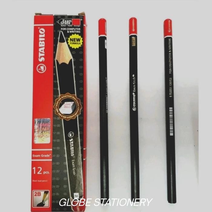

Pencils 2B STABILO Exam Grade for Computer & Writing harga per lusin