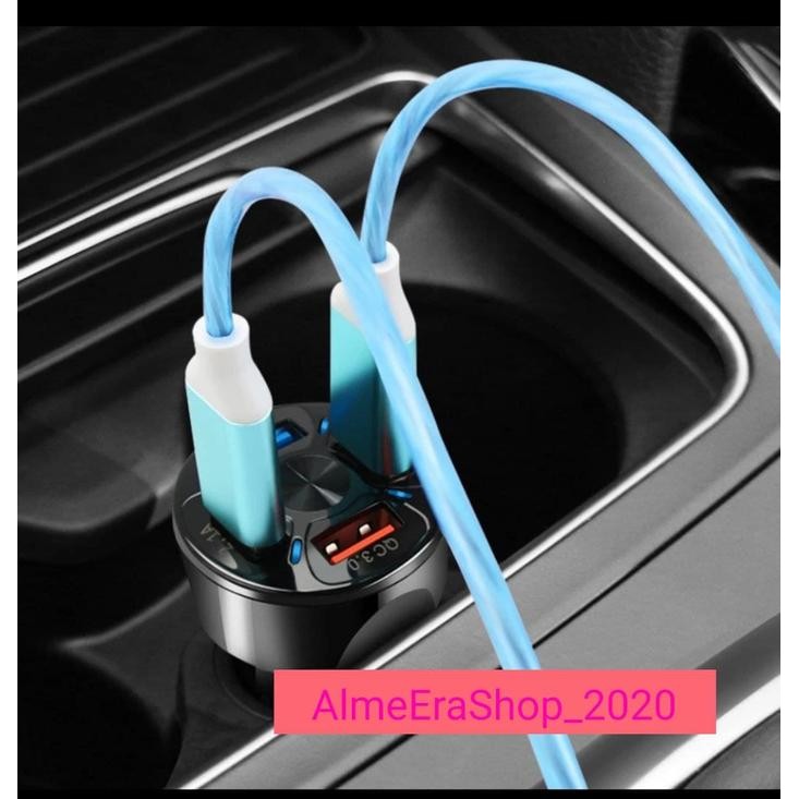 POWER QUICK CHARGER 3.0 4 IN 1 PORT MOBIL NISSAN LIVINA/MARCH/JUKE/