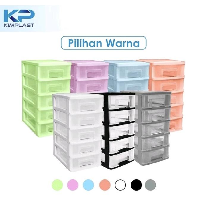 container MINI/ laci susun 5 MINI / rak susun laci 5 murah tempat obat/Asesoris/DLL