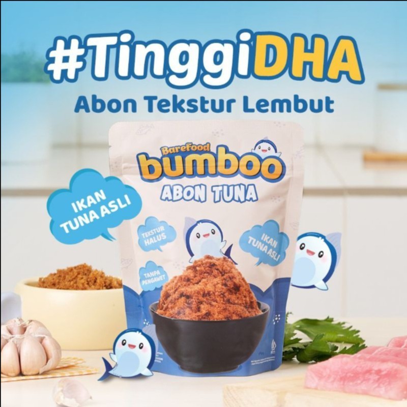 

BUMBOO Abon Asli Tekstur Lembut MPASI Si Kecil Sumber Protein Tanpa Pengawet Abos sapi / Abon tuna/