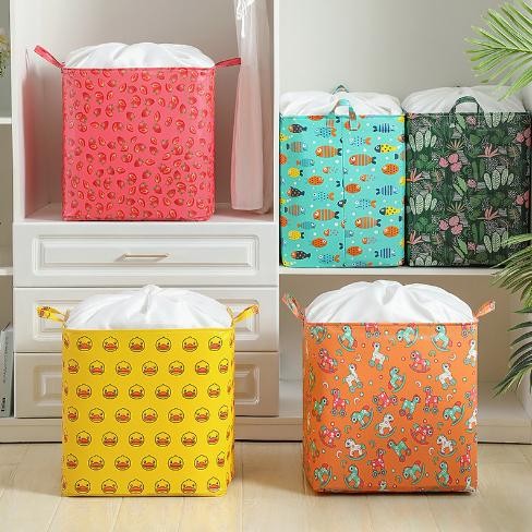 BISA COD H5855 Storage Box Besar Tempat Mainan Anak/ Keranjang Serbaguna Jumbo 100 Liter Anak Besi