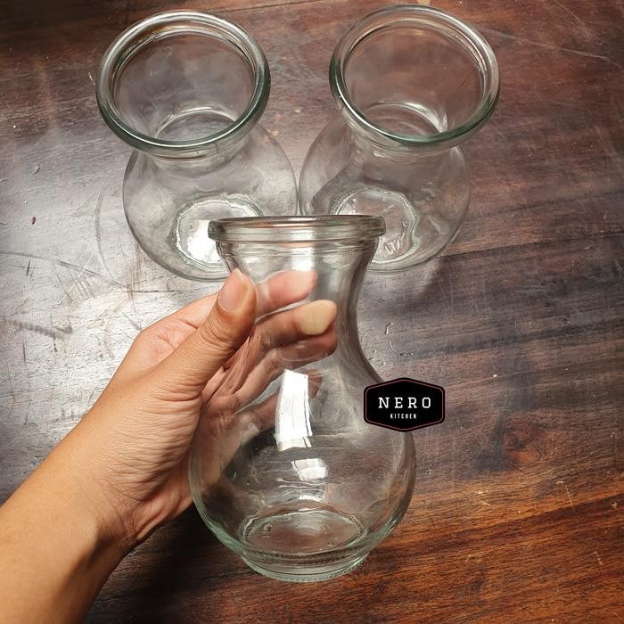Vas Olpe / Vas Kaca / Vas Aesthetic / Aesthetic Vas / Glass Vas / Vas Bunga / Nordic Vas / Aquarium