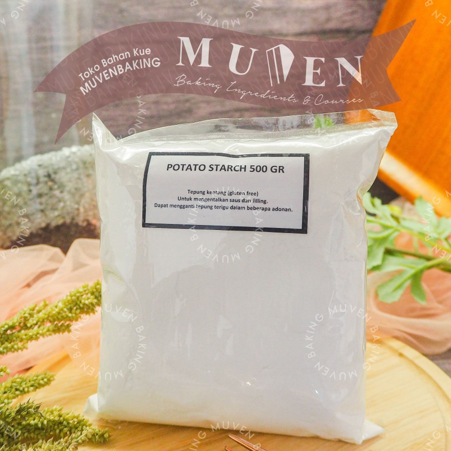 

POTATO STARCH 500 GR (TEPUNG LAIN)