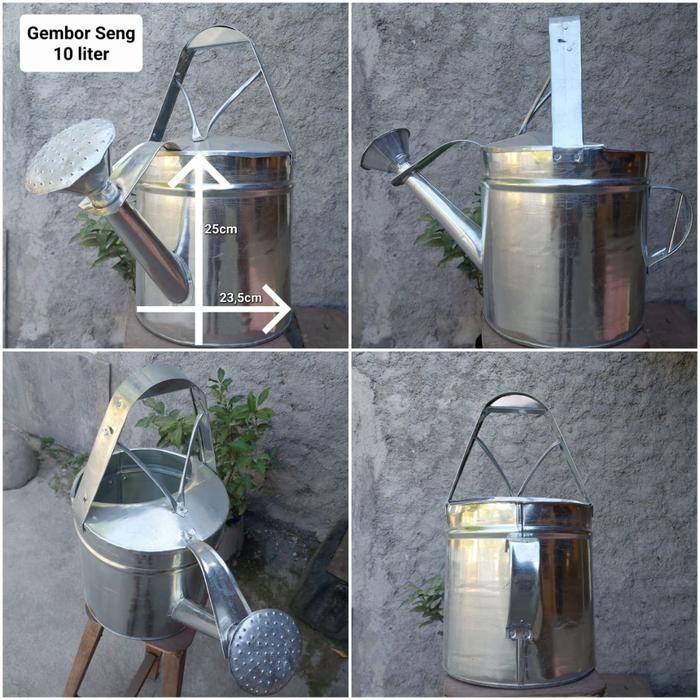 Gembor Siram Tanaman 10 Liter Bahan Seng Tebal Awet