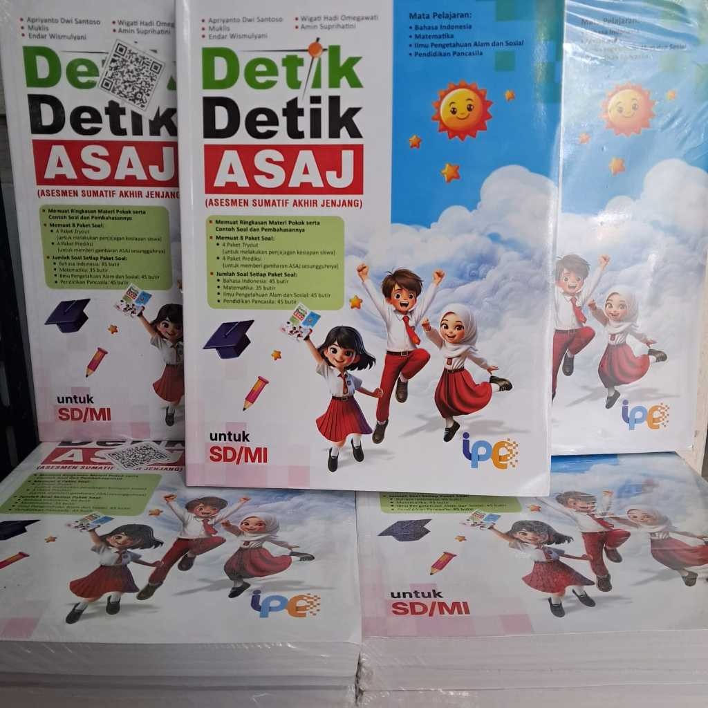 DETIK DETIK SD ASAJ KELAS 6 2025 ORIGINAL INTAN PARIWARA