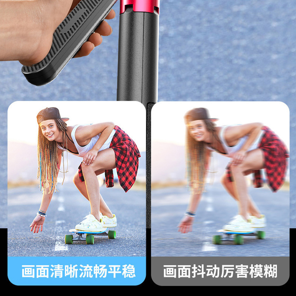 TNW Bluetooth Selfie Stick Remote Tripod P180 Tongsis 180cm for Gopro Camera Lampu Ring Light HP