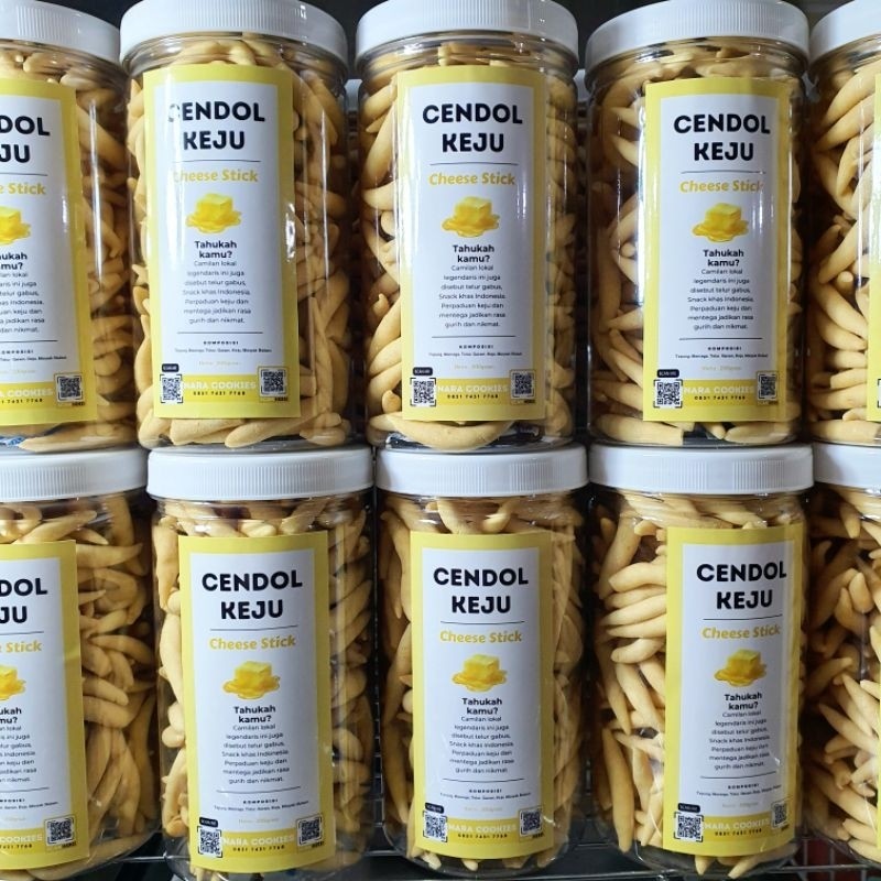 

Olivoliv Snack Cendol Keju Cheese Stick Stik Telur Gabus