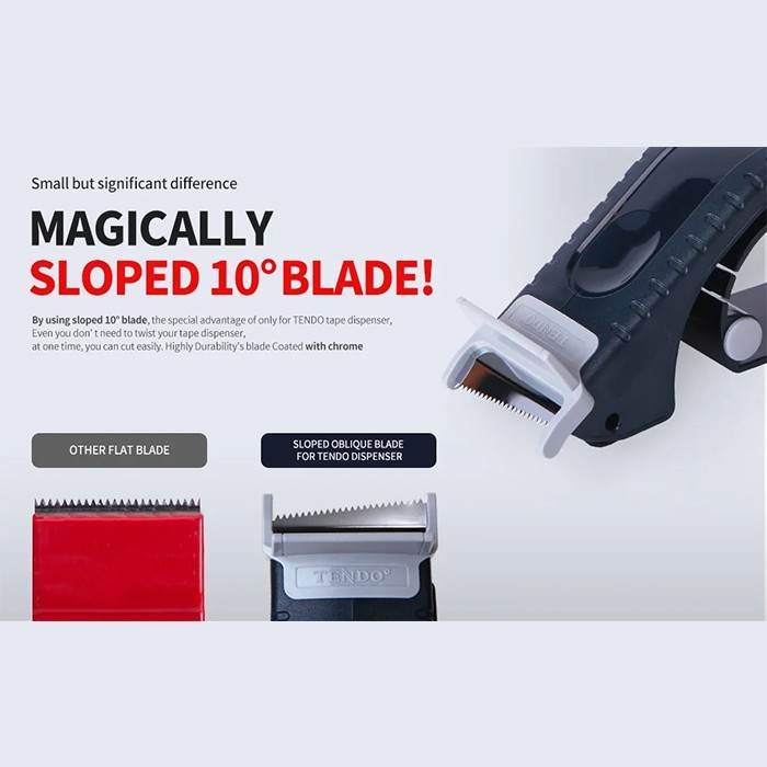 

TENDO Packaging Tape Dispenser SY-223 - Alat Pemotong Lakban