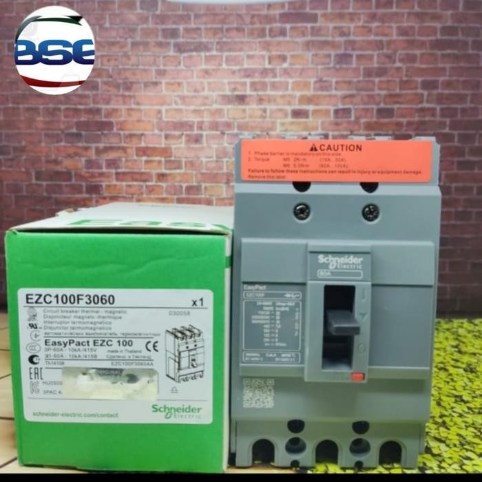 Mccb Schneider Ezc100F 60A
