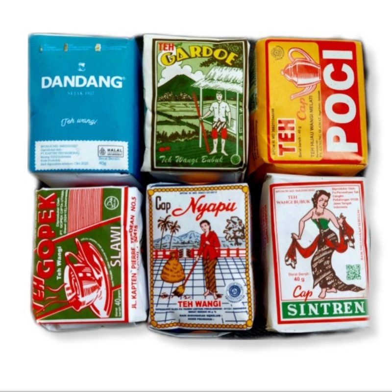 

paket teh racikan khas solo sintren, nyapu, gopek, dandang, poci, gardu