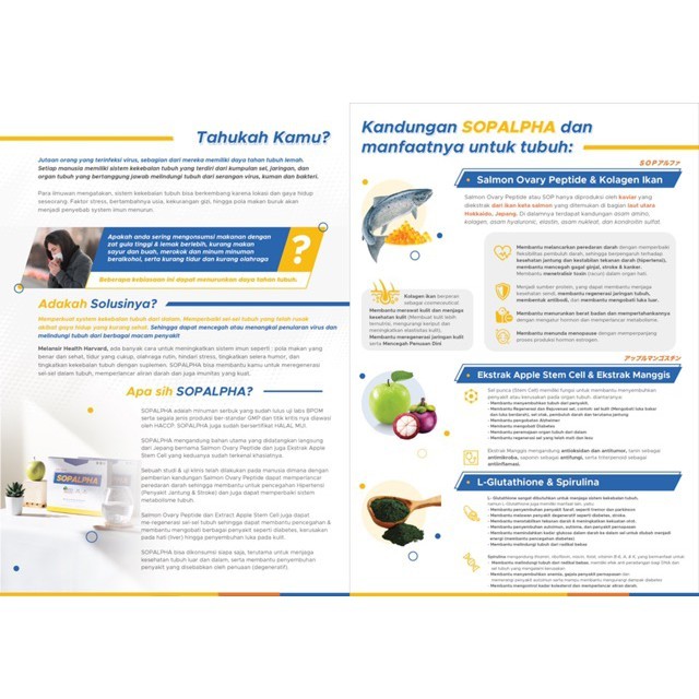 SOPALPHA 1 BOX BIOBOOST SUPLEMEN ORINAL IMMUNE BOOSTER BPOM HALAL SOP ALPHA BIO 100 BOOSTER