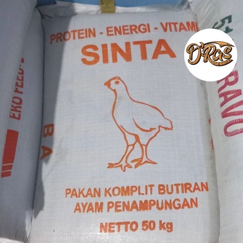 Pur Ayam BA 50kg 1 Karung Pakan Makanan Ayam
