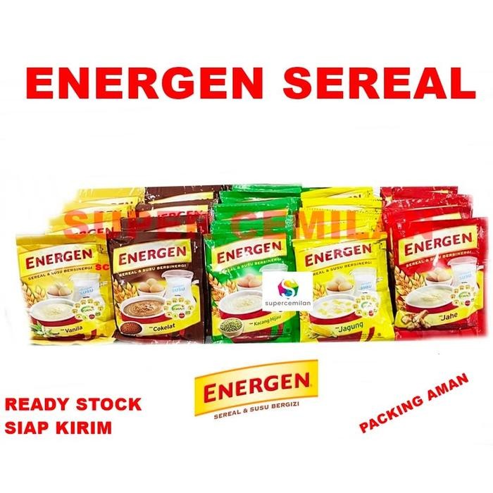 

JTTOP" ENERGEN CEREAL ANEKA VARIAN ISI 10 PCS - SEREAL SUSU