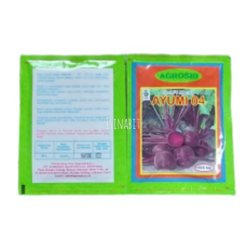 Happygardens Benih Buah Bit Ayumi F1 Original Kemasan Pabrik