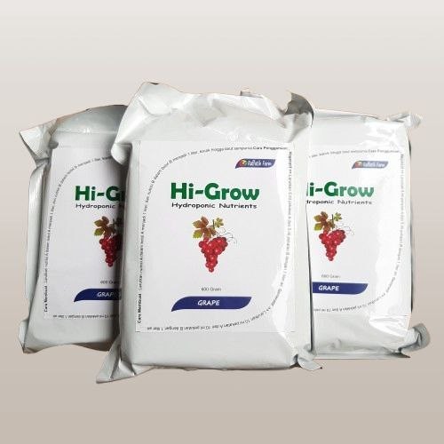 Happygardens 3 Pack Hi-Grow Ab Mix Anggur - Pupuk Hi-Grow - Nutrisi Hidroponik Tanaman Buah Anggur