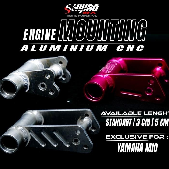 ENGINE MOUNTING SHIJIRO FOR MIO KARBU MIO SMILE MIO SPORTY SOUL KARBU