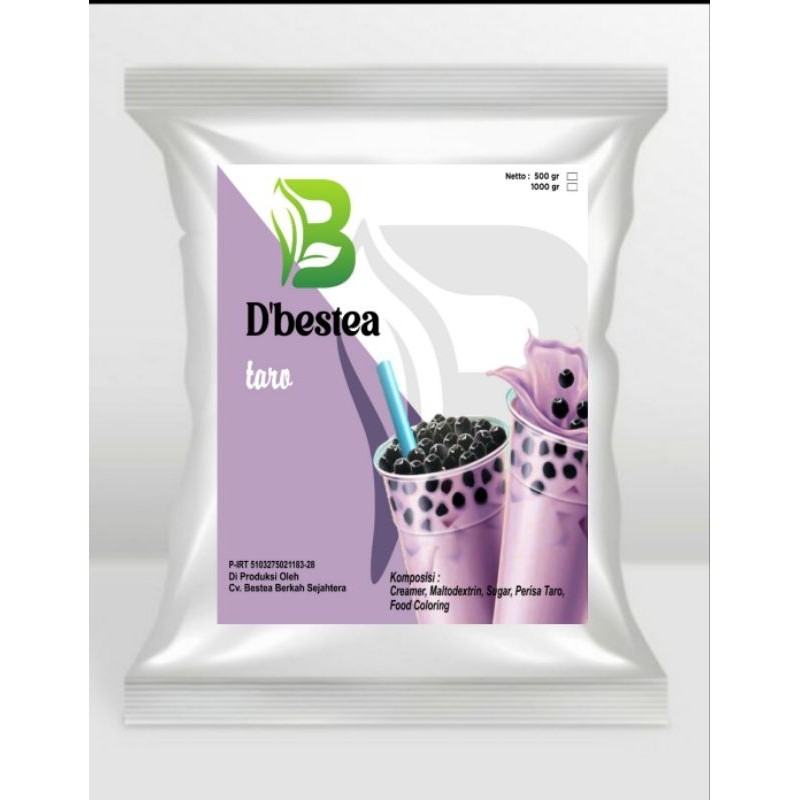 

Bubuk Minuman Rasa Taro Reguler 500 gram Powder Drink