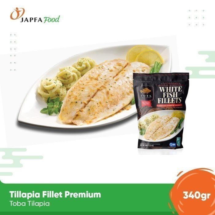 

TOBA TILAPIA FILLET PREMIUM / IKAN NILA FILLET 340GR 100% ORIGINAL